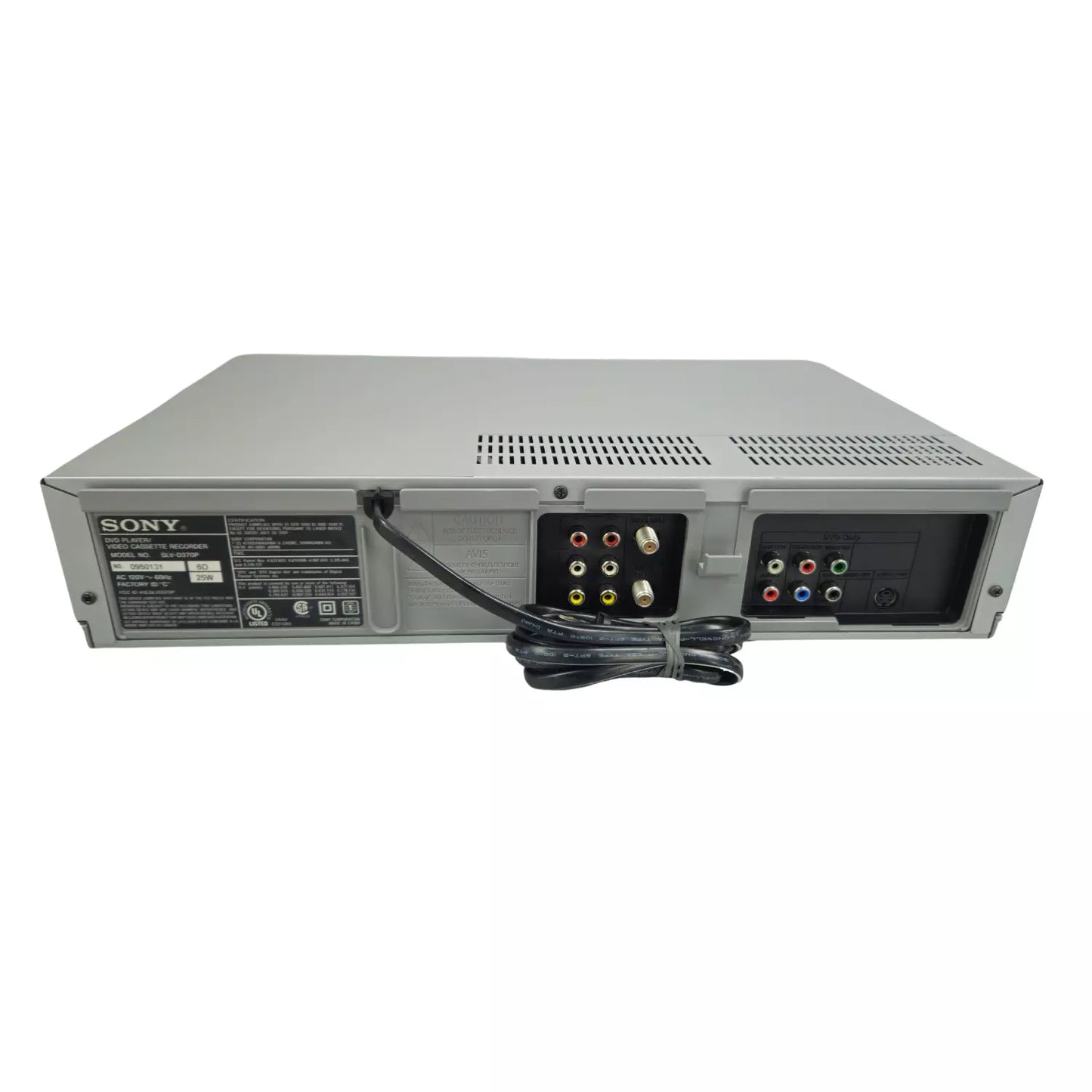 Sony SLV-D370P DVD VCR Combo Player | 4-Head Hi-Fi VHS