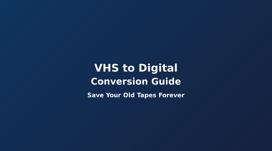 VHS to Digital: How to Convert Your Old Tapes to Digital Files
