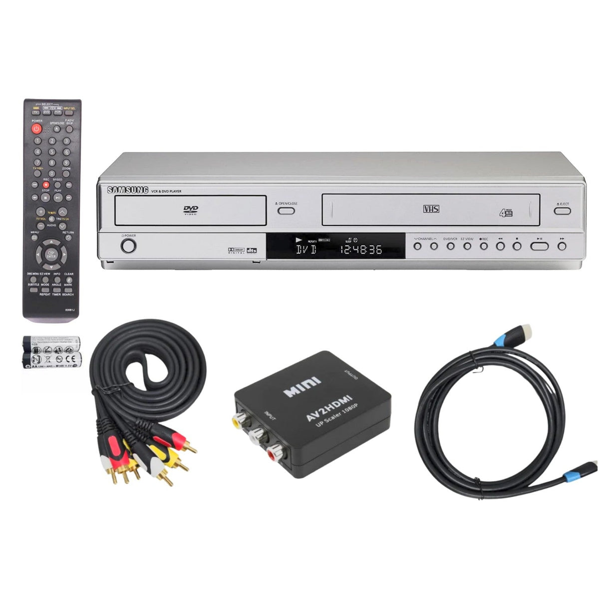 Samsung DVD-V5650 DVD VCR Combo Player