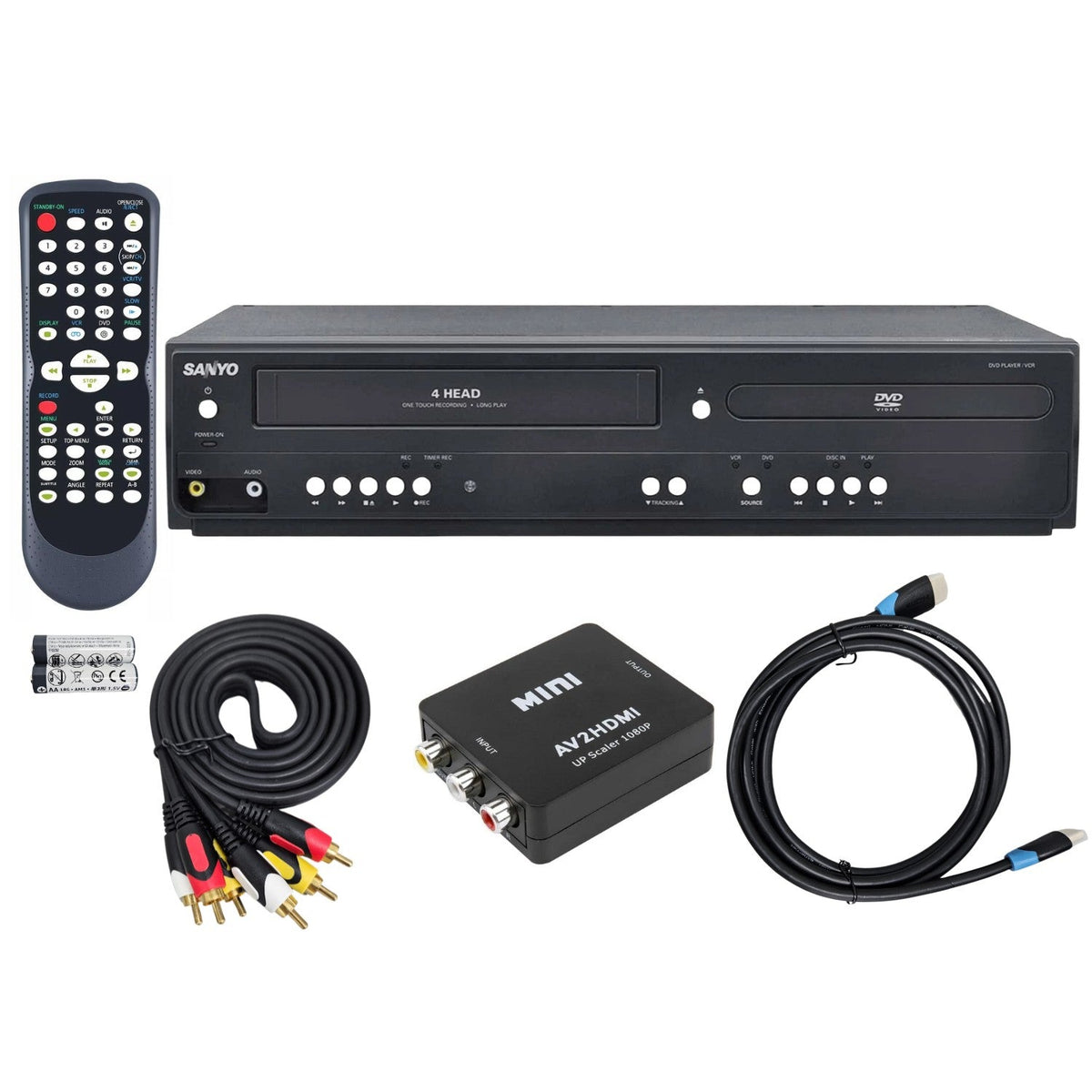 Sanyo FWDV225F DVD VCR Combo Player