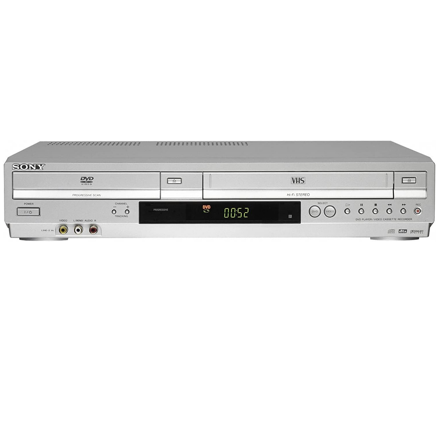 Sony SLV-D360P DVD VCR Combo Player | 4-Head Hi-Fi VHS