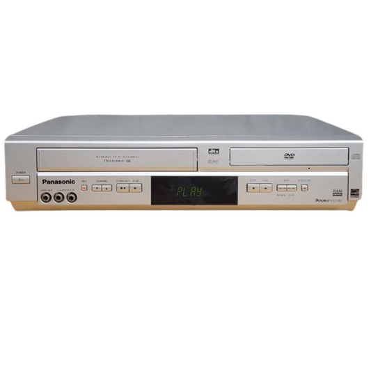 Panasonic PV-D4744S DVD VCR Combo Player | 4-Head VHS